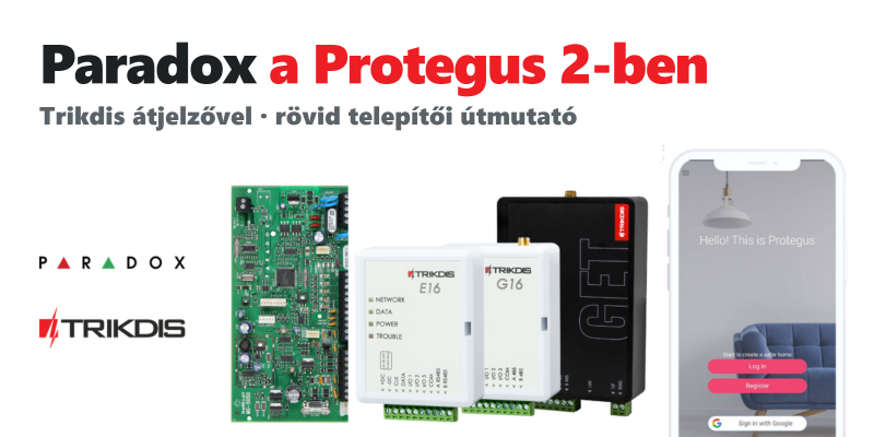 Trikdis GT+ 4G okos átjelző, kommunikátor 4