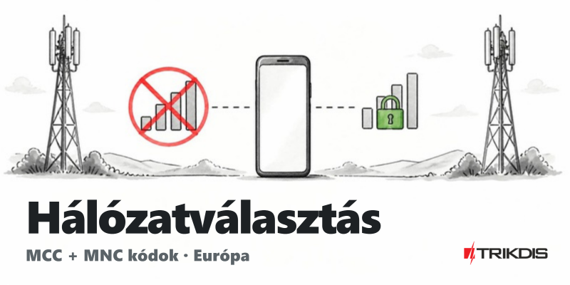 Preferált szolgáltató beállítása - MCC és MNC kódok (Európa) Preferált szolgáltató beállítása - MCC és MNC kódok (Európa)