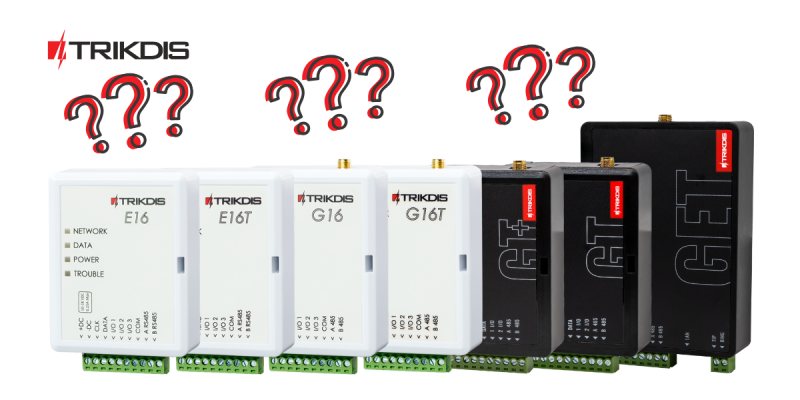 Trikdis GT+ 4G okos átjelző, kommunikátor 5