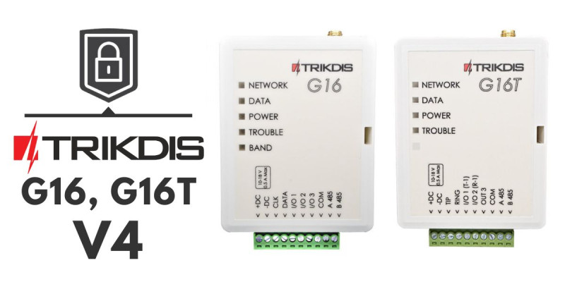 Trikdis G16T 2G GSM okos átjelző (TIP-RING) 2