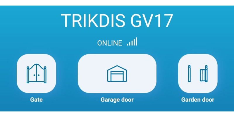 Trikdis GV17 - GATOR okos 4G GSM / IP kapuautomatizáló 3