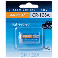 CR123A lítium elem 3 V (1300 mAh) CR123A lítium elem 3 V (1300 mAh)