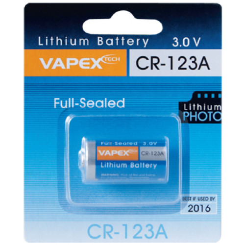 CR123A lítium elem 3 V (1300 mAh)