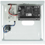 Kis méretű fémdoboz tápegységgel a FLEXi SP3 riasztóközponthoz