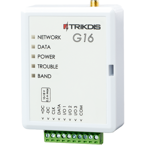 Trikdis G16 2G GSM okos átjelző Trikdis G16 2G GSM okos átjelző