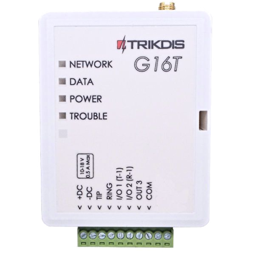 Trikdis G16T 2G GSM okos átjelző (TIP-RING) Trikdis G16T 2G GSM okos átjelző (TIP-RING)