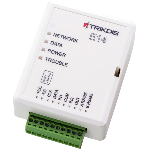 Trikdis E14 Ethernet okos átjelző Trikdis E14 Ethernet okos átjelző