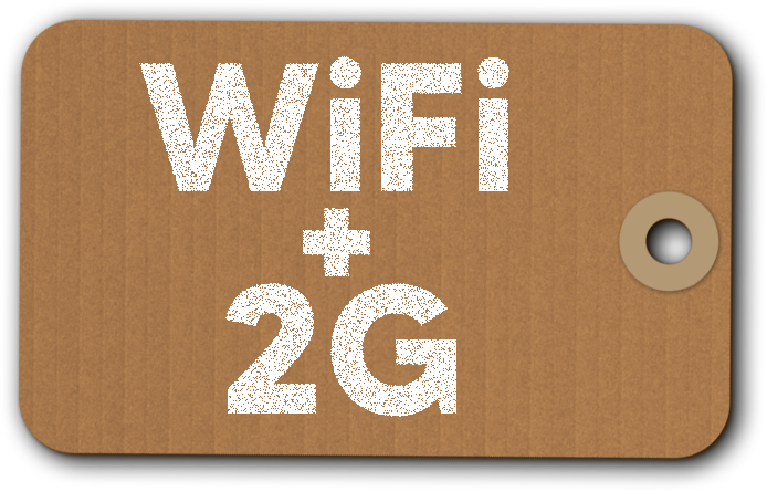 WiFi + 2G GSM/GPRS modem